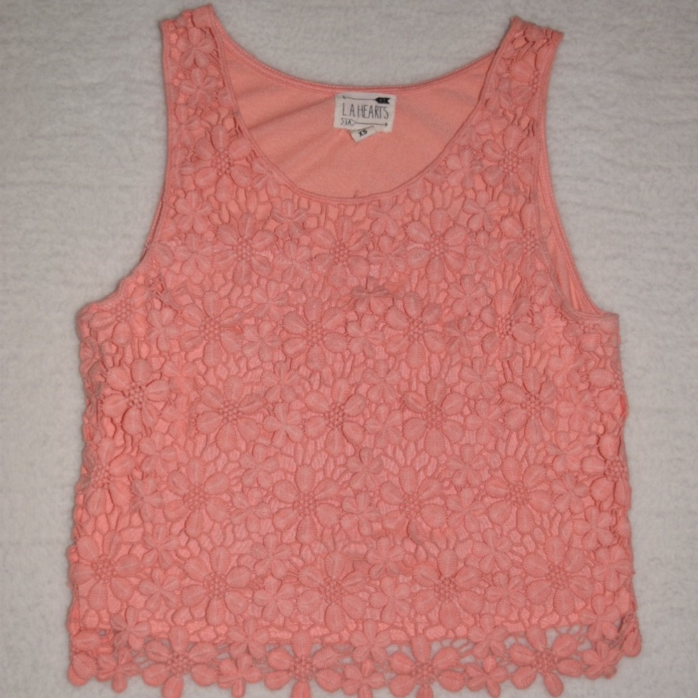 PacSun Pink Floral Top